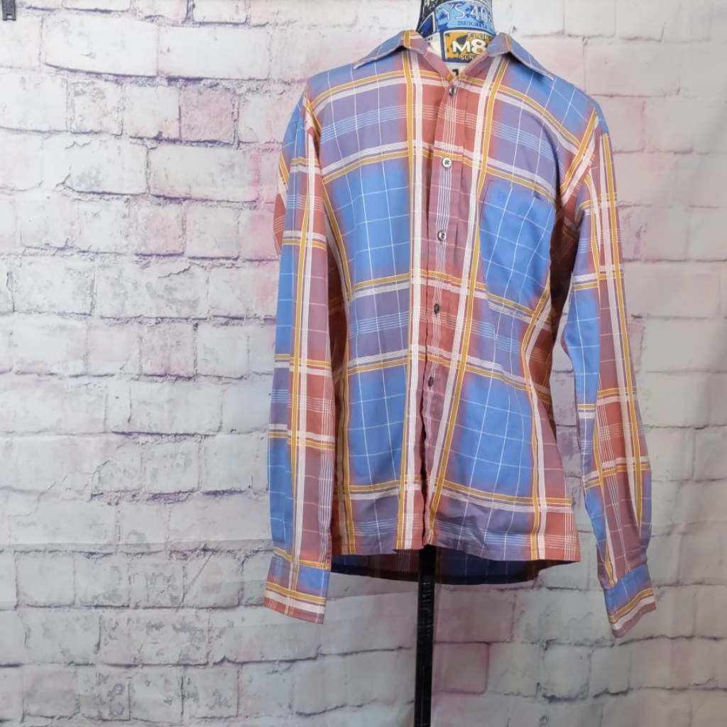 Christian Dior Plaid Shirt Medium